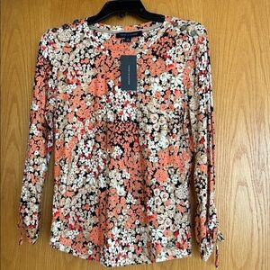 Tommy Hilfiger floral long sleeve tee